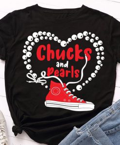 Chucks and Pearls T-Shirt EL24MA1