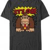 Donkey Kong Its On Short Sleeve T-Shirt AG30MA1
