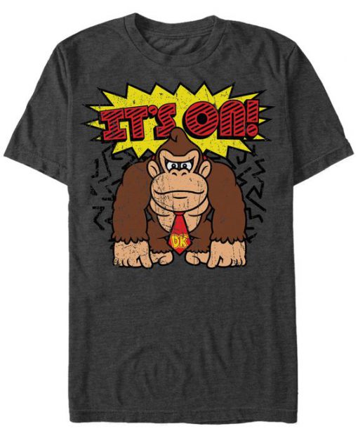 Donkey Kong Its On Short Sleeve T-Shirt AG30MA1