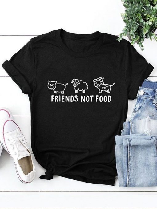 Friends Not Food T-Shirt SR1MA1