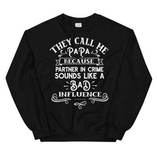 Funny Papa Sweatshirt AL18MA1
