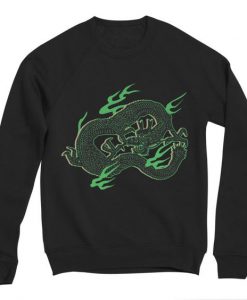 Green Dragon Sweatshirt EL24MA1