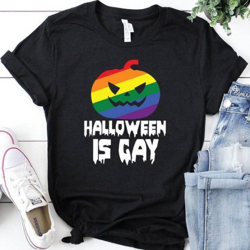 Halloween is Gay T-Shirt SR1MA1