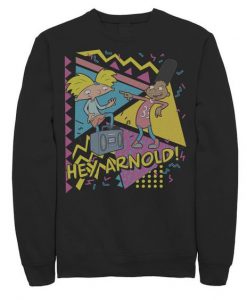 Hey Arnold Retro Geometric Sweatshirt AG30MA1