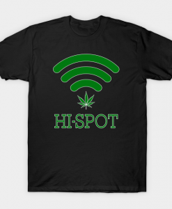 Hi-Spot Weed Wifi Pothead T-Shirt AL18MA1
