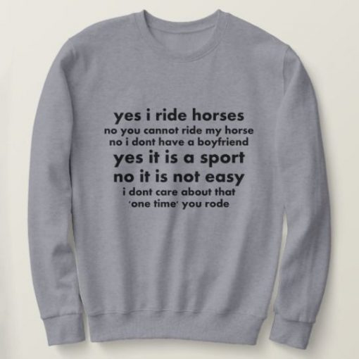 Horses sweatshirt TJ2MA1