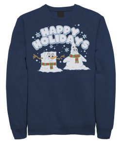 Patrick Star Snowmen Happy Sweatshirt AL13MA1