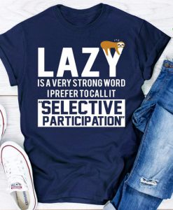 Selective Participation T-Shirt SR10MA1