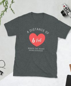 Social Distance Heart T-Shirt EL15MA1