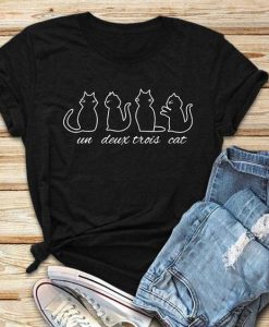 Trois Cat T-Shirt SR10MA1