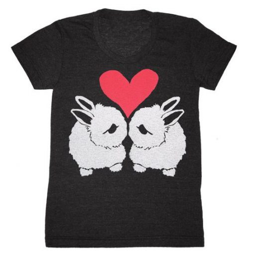 Bunny Love Womens T-Shirt SD12A1