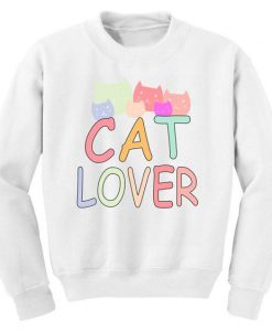 Cat Lover Sweatshirt EL3A1