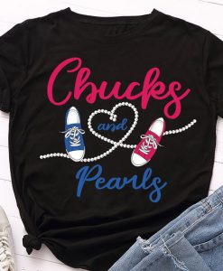 Chucks and Pearls T-Shirt EL3A1