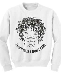 Curly Hair Sweatshirt EL3A1