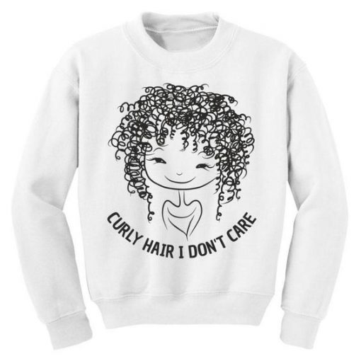 Curly Hair Sweatshirt EL3A1