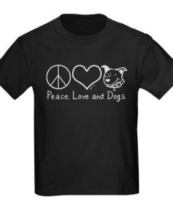 Peace Love and Dogs T-Shirt IM20A1