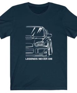 Subie Legends Never Die T-Shirt PU27A1