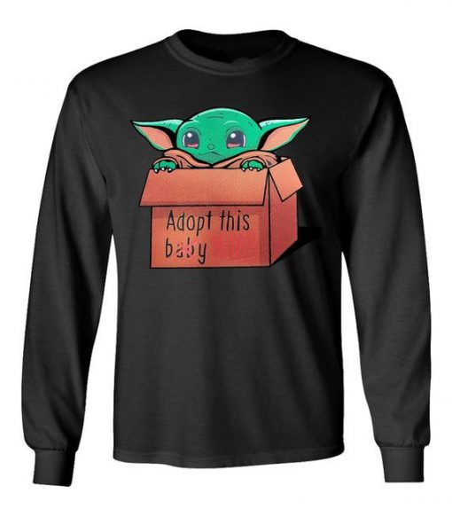 Adopt This Baby Sweatshirt SR7M1