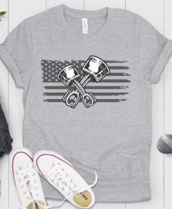 American Flag T-Shirt EL17M1