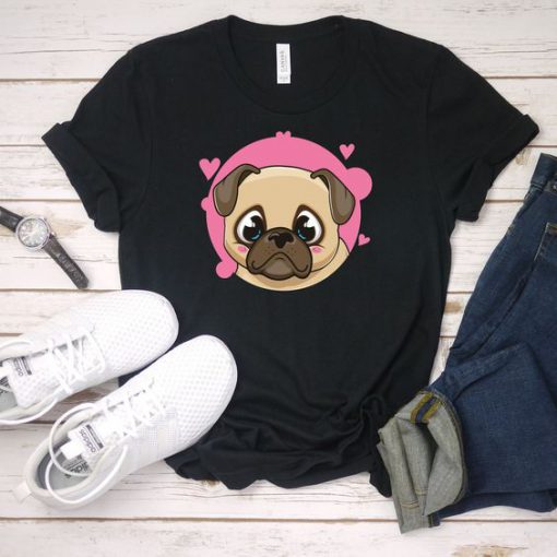 Cute Pug Lover T-Shirt SR20M1