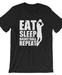 Eat Sleep Basketball T-Shirt SR20M1