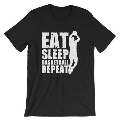 Eat Sleep Basketball T-Shirt SR20M1