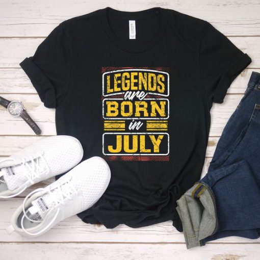 Legends Born July T-Shirt SR20M1
