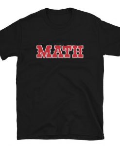 Math Teacher T-Shirt SR7M1