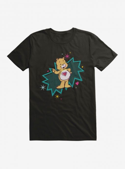 Care Bears Retro Tenderheart Bear Pop T-Shirt