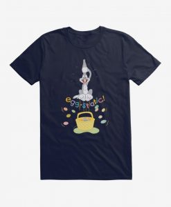 Looney Tunes Easter Bugs Bunny Egg Static T-Shirt