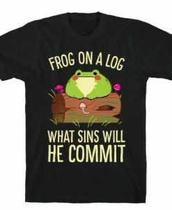 Frog On T-shirt
