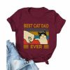 Best Cat Dad T-shirt