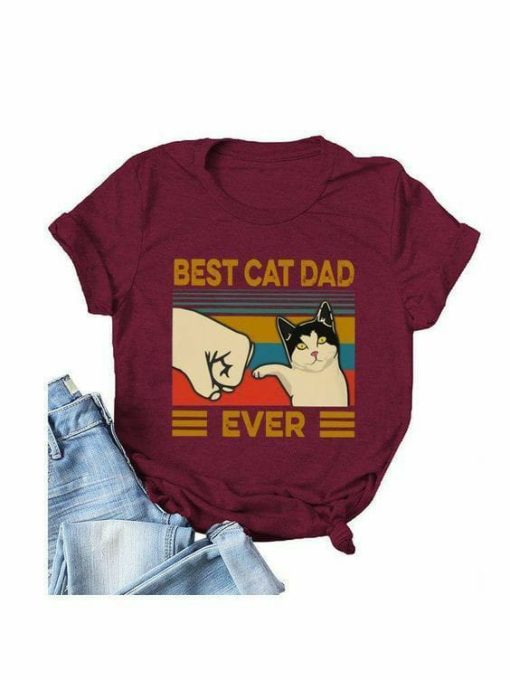 Best Cat Dad T-shirt