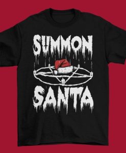 Goth Christmas Santa Gothic Xmas Holidays T-Shirt AL