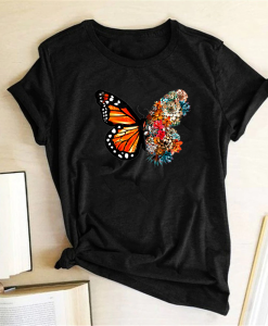Summer Color Butterfly T-Shirt AL21AG2
