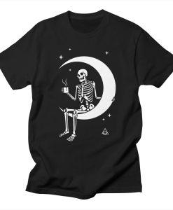 Coffee On The Moon T-Shirt AL