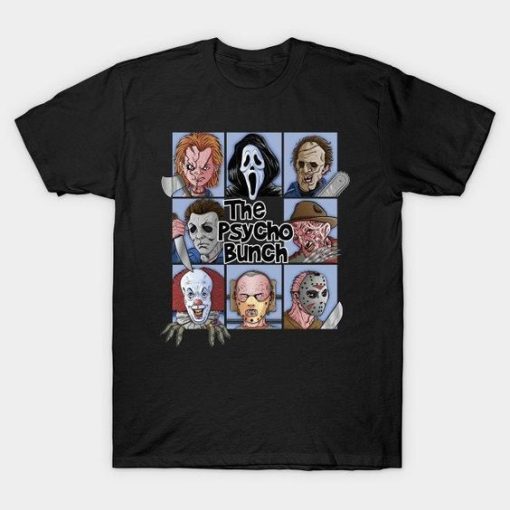 The Psycho Bunch Horror T-Shirt AL