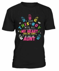 My Heart Aunt T-shirt