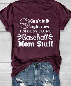 Baseball Mom Stuff T-shirt