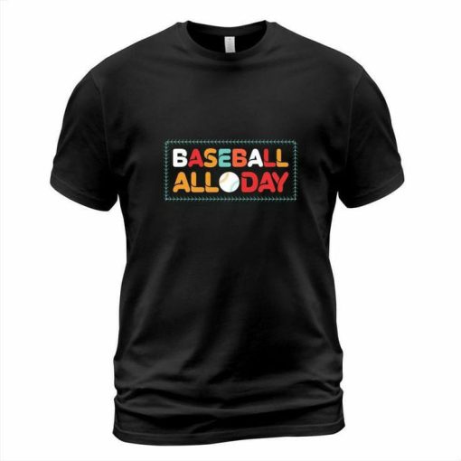 Baseball All Day T-shirt