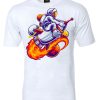 Astronaut rides a rocket T-shirt
