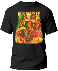 Bob Marley Vintage Collage T-shirt