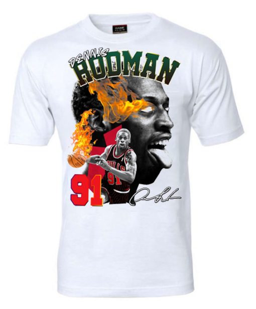 Dennis Rodman 21 BasketBall T-shirt