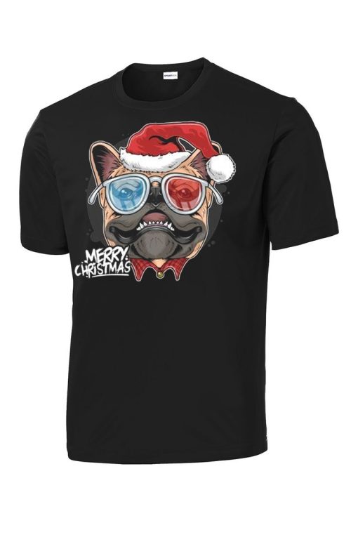 Pug Dog Christmas T-shirt