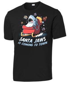 Santa Jaws Is Coming To Town T-shirt