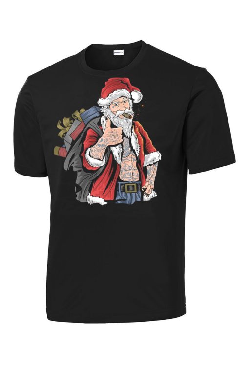 Tattooed Santa Claus T-shirt