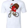 bike santa T-shirt