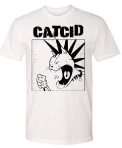 Catcid Punk Cat T-Shirt