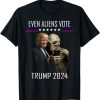 Even Aliens Vote Donald Trump 2024 Election President T-Shirt HD