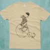 Frog on Bike T-shirt HD
